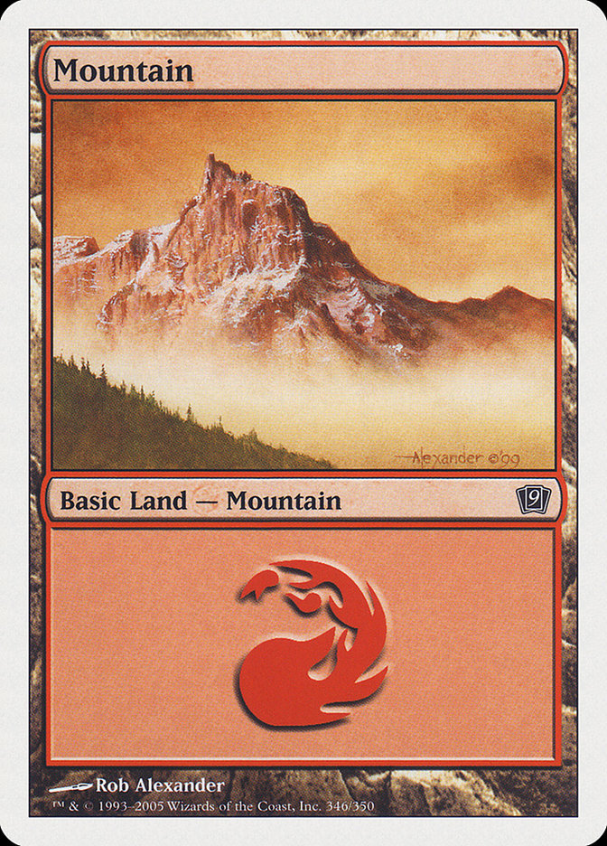 Mountain (#346) [Ninth Edition] | Webway Games