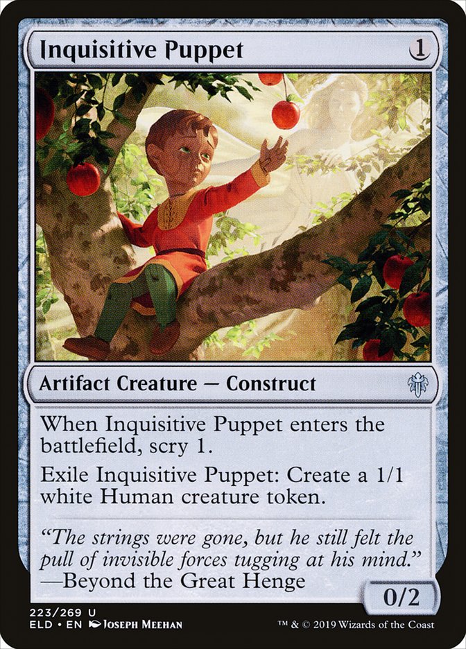 Inquisitive Puppet [Throne of Eldraine] | Webway Games