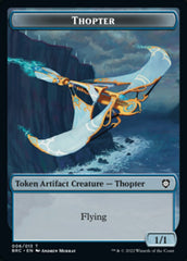 Copy // Thopter (006) Double-Sided Token [The Brothers' War Commander Tokens] | Webway Games