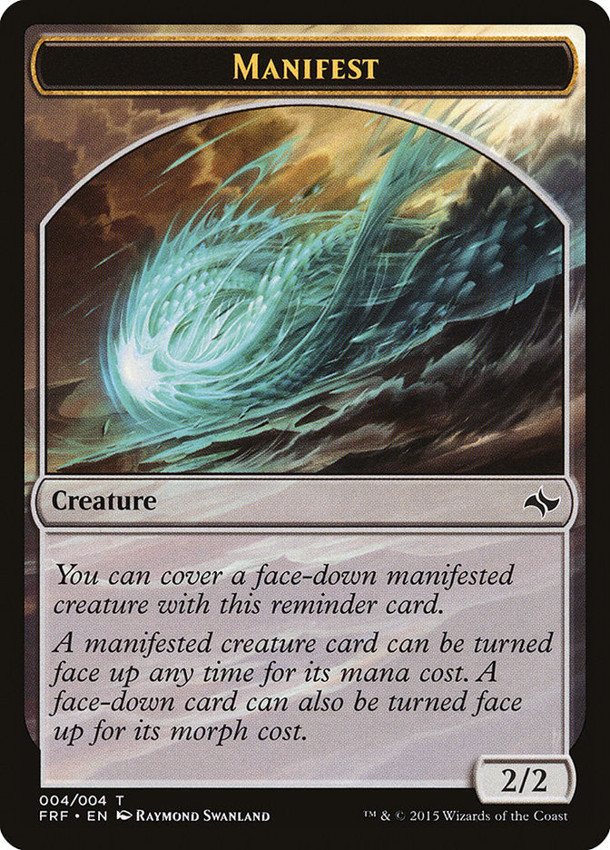 Manifest [Fate Reforged Tokens] | Webway Games