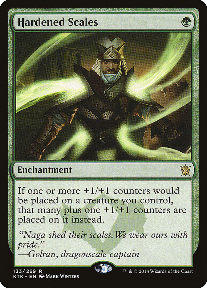 Hardened Scales [Khans of Tarkir] | Webway Games