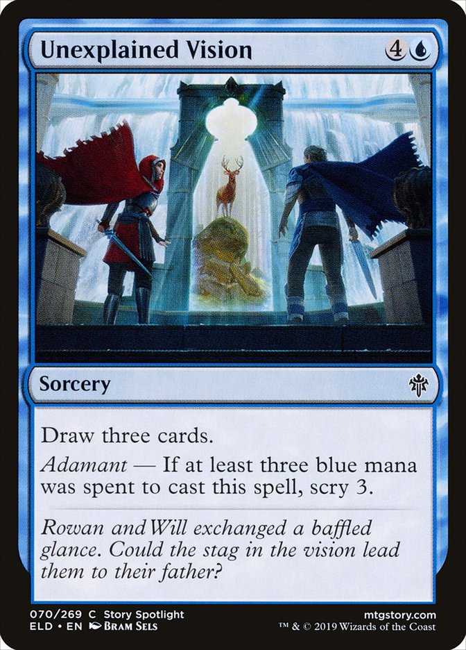 Unexplained Vision [Throne of Eldraine] | Webway Games