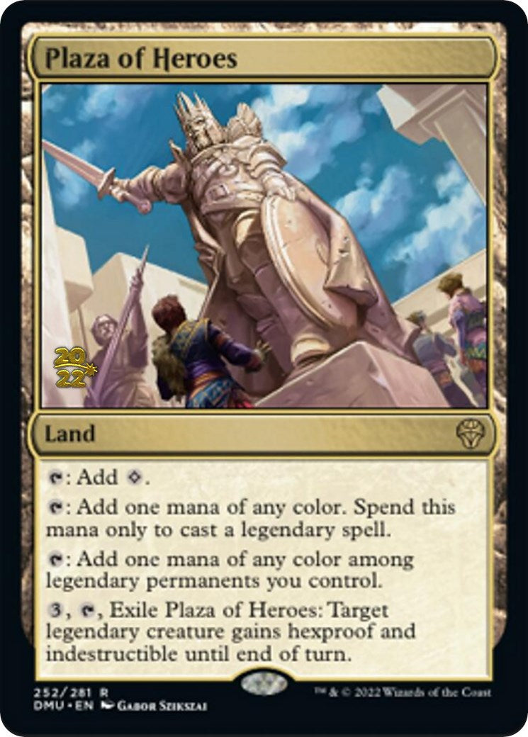 Plaza of Heroes [Dominaria United Prerelease Promos] | Webway Games