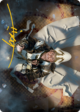 Jerren, Corrupted Bishop Art Card (Gold-Stamped Signature) [Innistrad: Midnight Hunt Art Series] | Webway Games