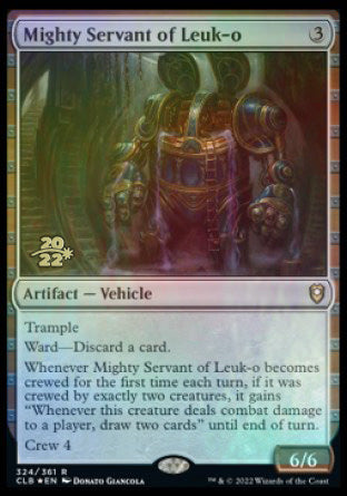 Mighty Servant of Leuk-o [Commander Legends: Battle for Baldur's Gate Prerelease Promos] | Webway Games
