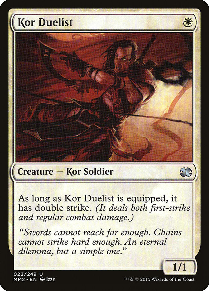 Kor Duelist [Modern Masters 2015] | Webway Games