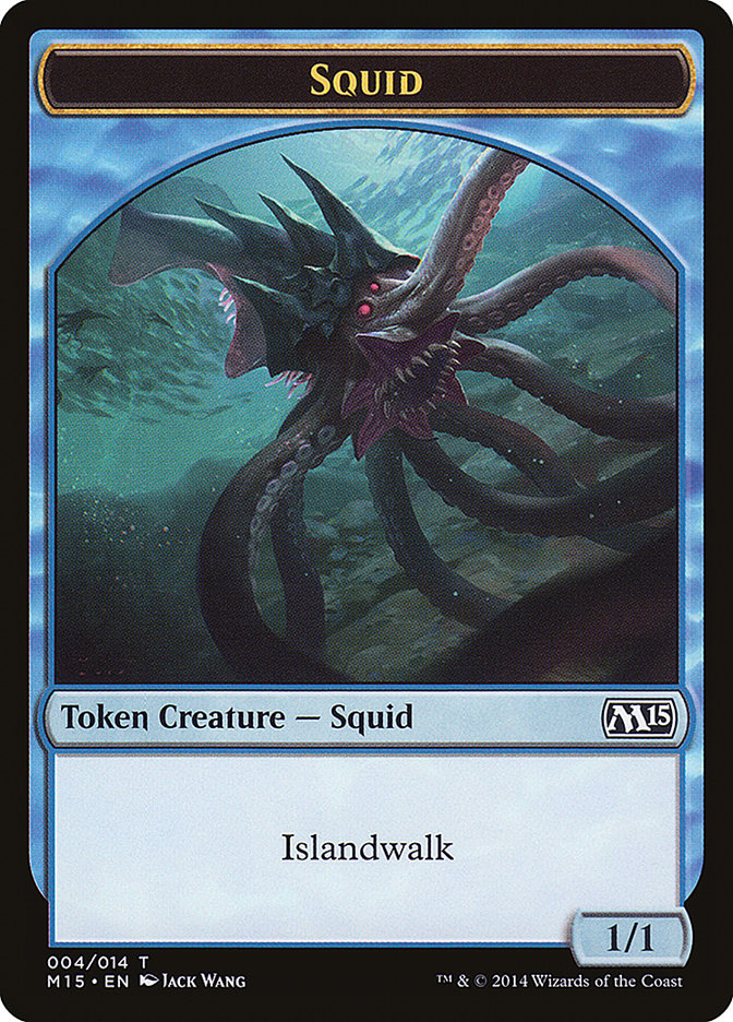 Squid [Magic 2015 Tokens] | Webway Games