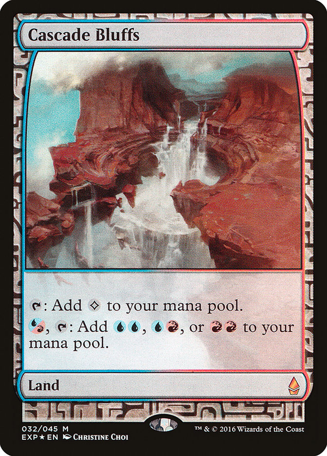 Cascade Bluffs [Zendikar Expeditions] | Webway Games