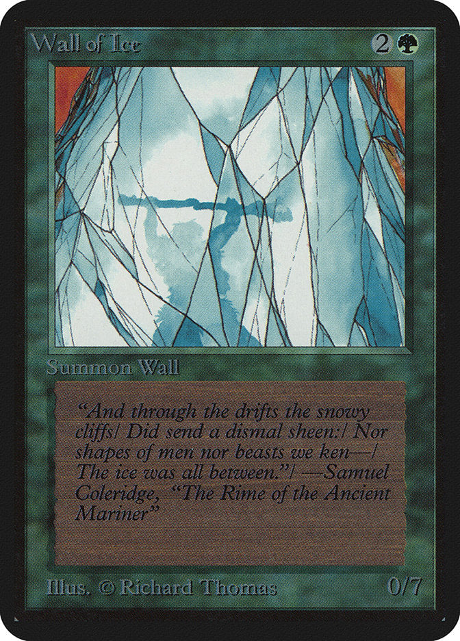 Wall of Ice [Limited Edition Alpha] | Webway Games