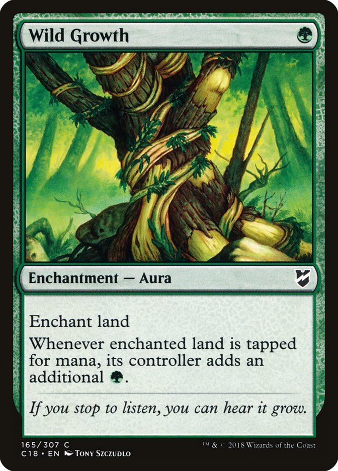 Wild Growth [Commander 2018] | Webway Games