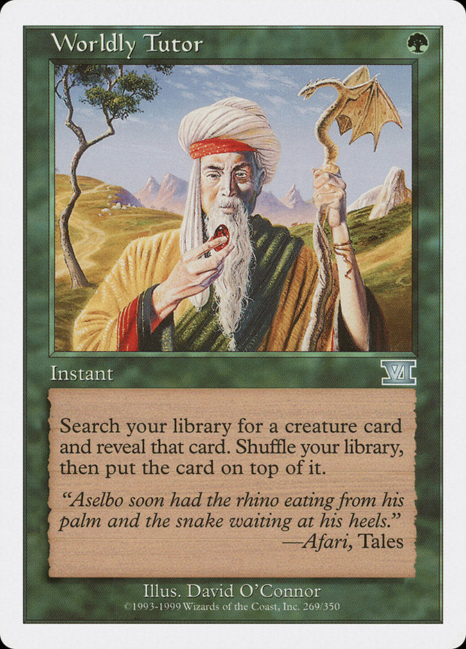 Worldly Tutor [Classic Sixth Edition] | Webway Games