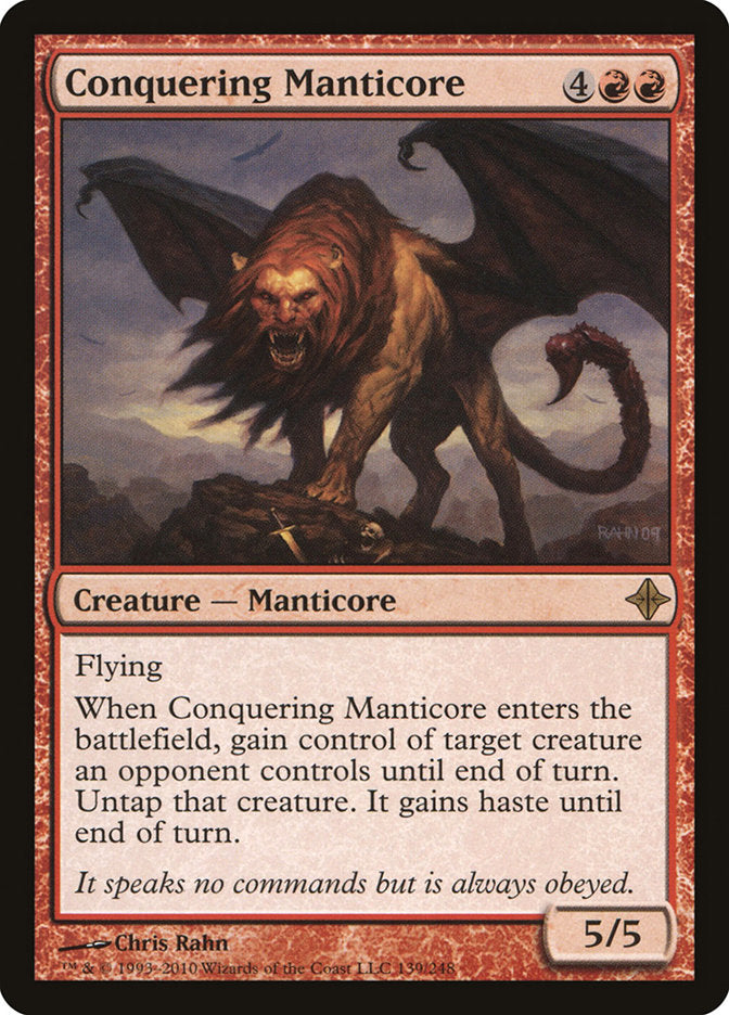 Conquering Manticore [Rise of the Eldrazi] | Webway Games