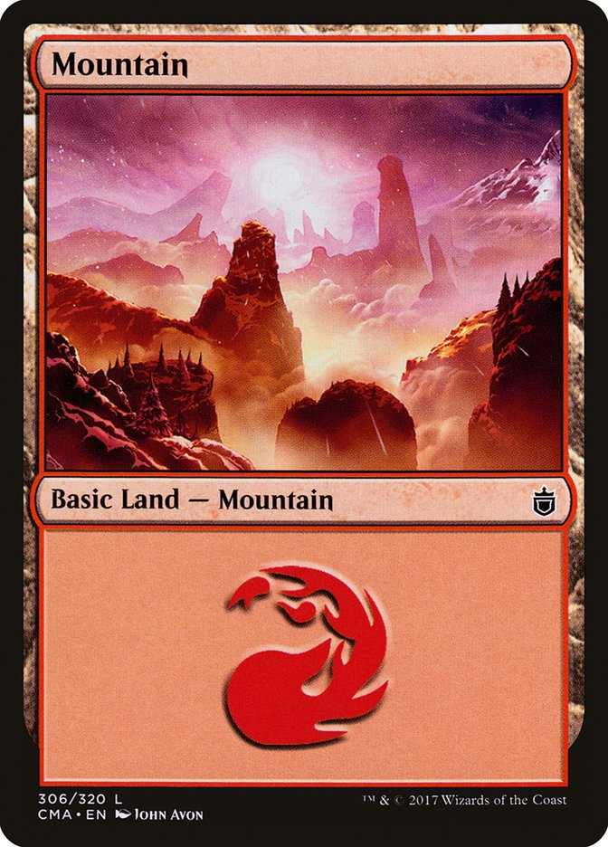 Mountain (#306) [Commander Anthology] | Webway Games