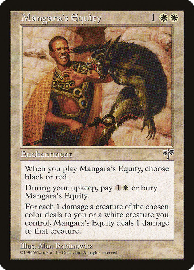 Mangara's Equity [Mirage] | Webway Games