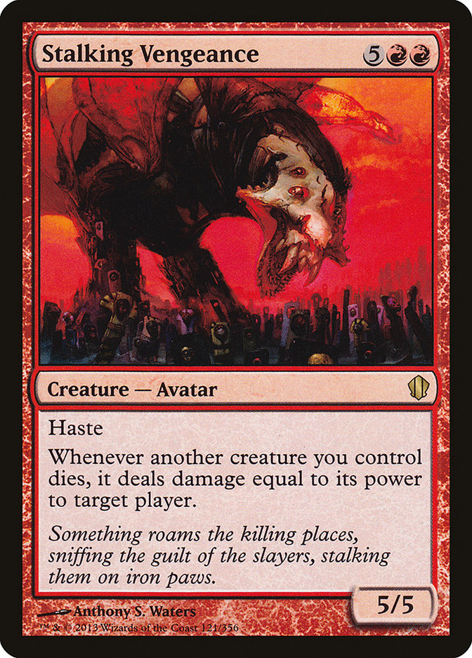 Stalking Vengeance [Commander 2013] | Webway Games