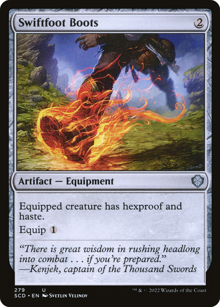Swiftfoot Boots [Starter Commander Decks] | Webway Games