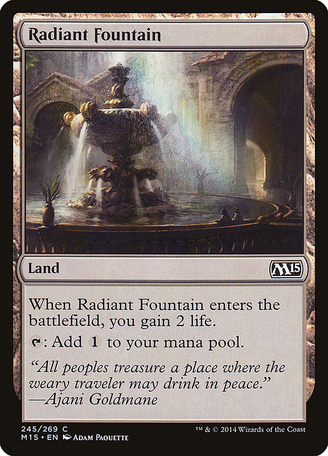 Radiant Fountain [Magic 2015] | Webway Games