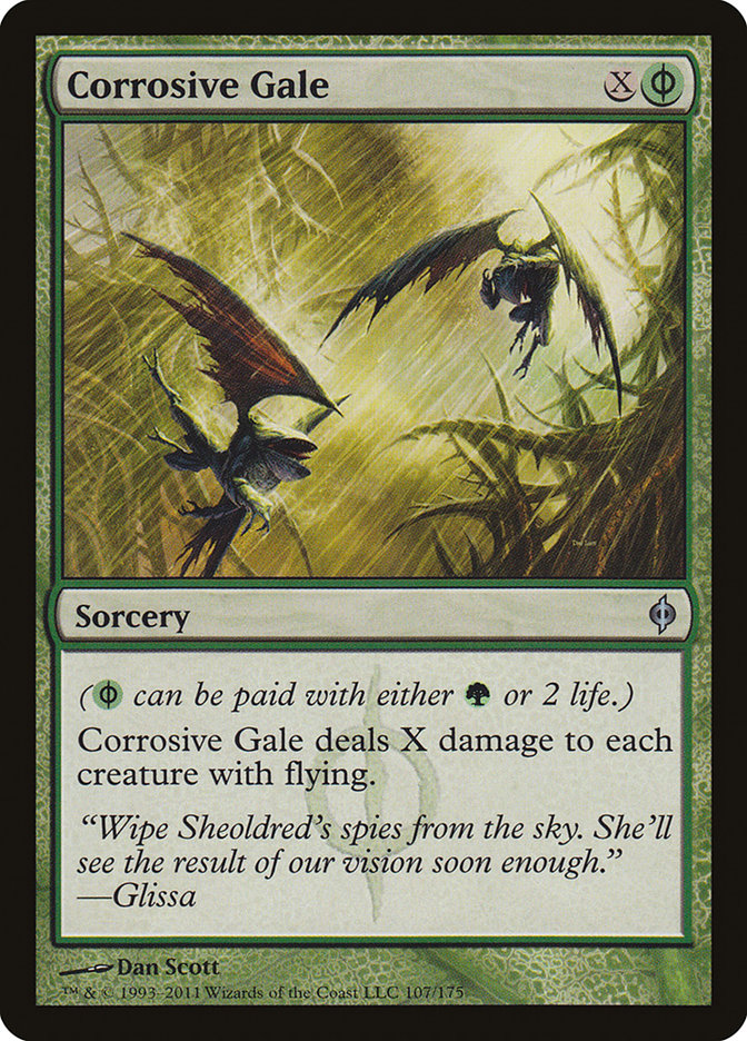 Corrosive Gale [New Phyrexia] | Webway Games