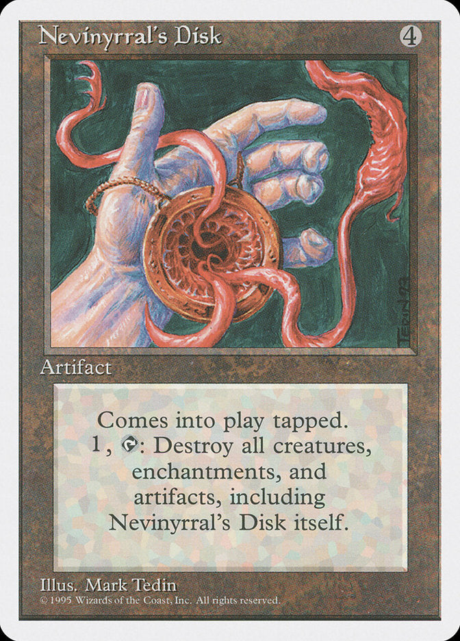 Nevinyrral's Disk [Fourth Edition] | Webway Games
