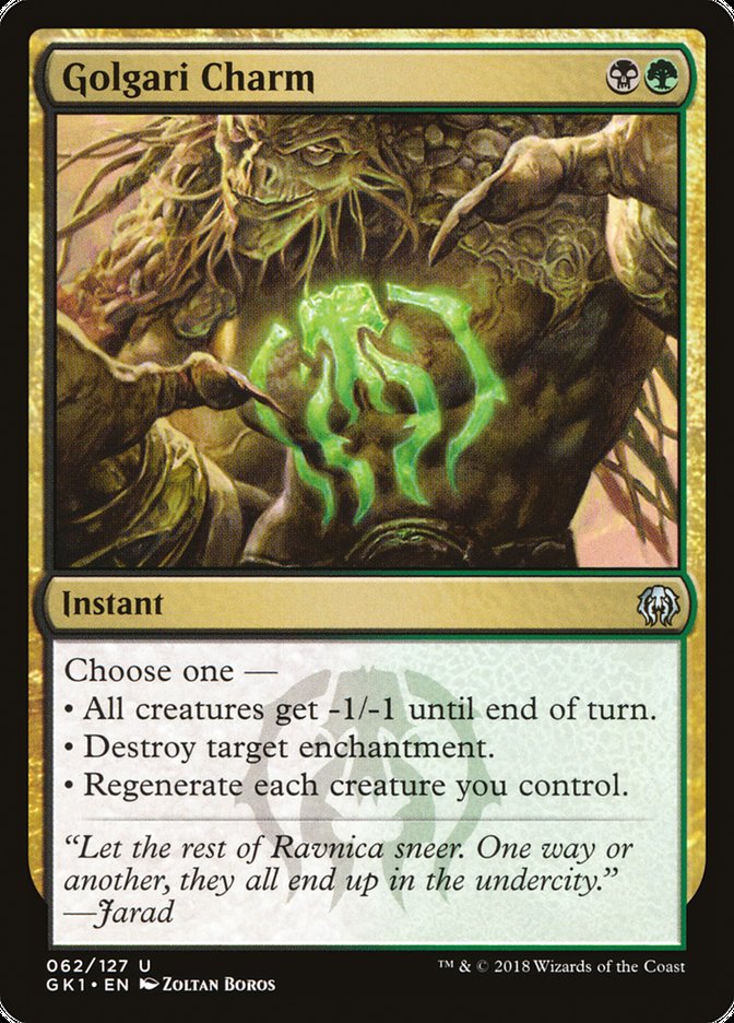 Golgari Charm [GRN Guild Kit] | Webway Games