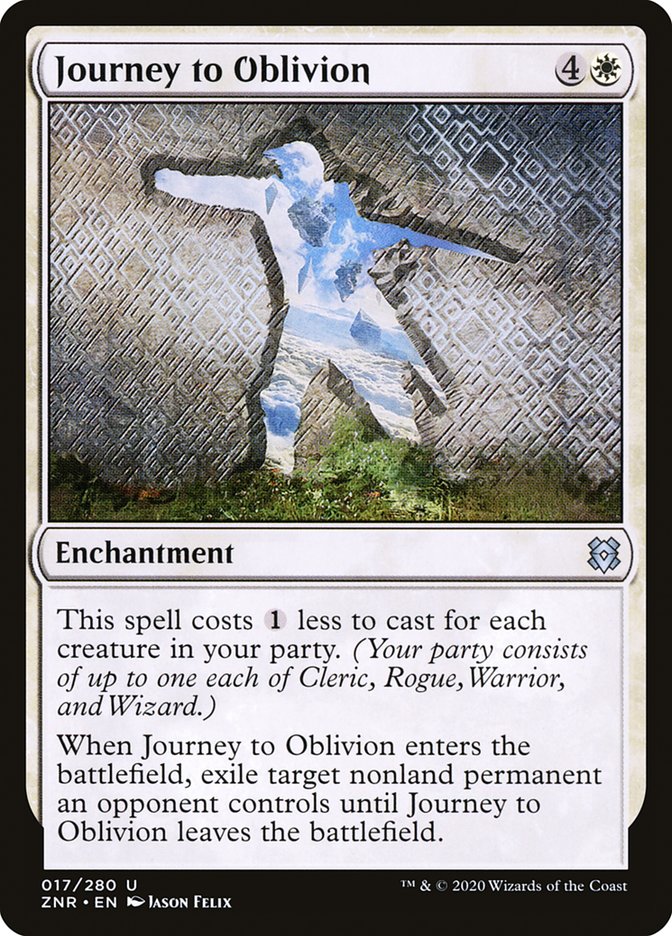 Journey to Oblivion [Zendikar Rising] | Webway Games