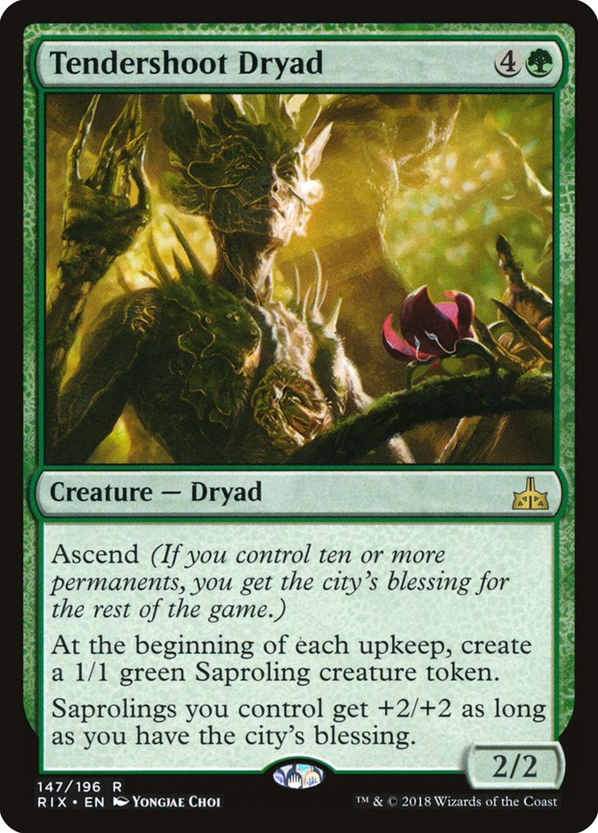 Tendershoot Dryad [Rivals of Ixalan] | Webway Games