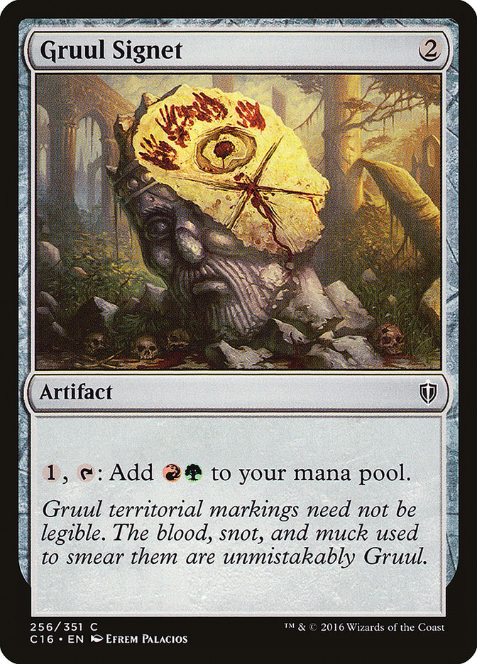Gruul Signet [Commander 2016] | Webway Games