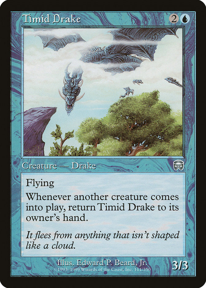 Timid Drake [Mercadian Masques] | Webway Games
