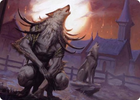 Lord of the Ulvenwald Art Card [Innistrad: Midnight Hunt Art Series] | Webway Games