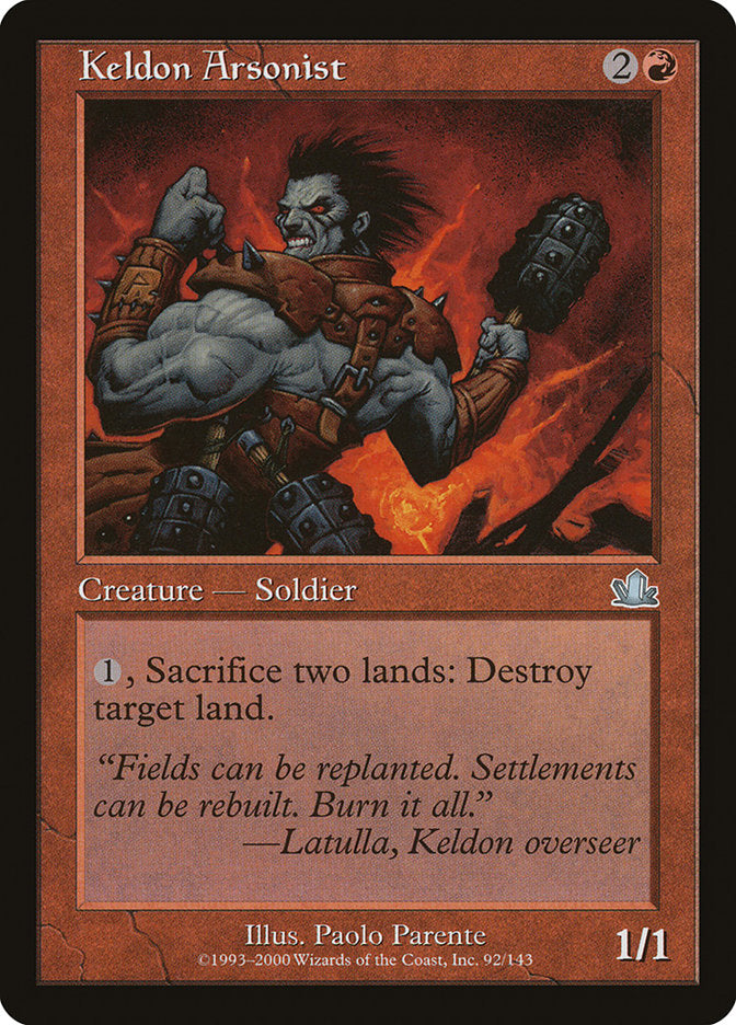 Keldon Arsonist [Prophecy] | Webway Games