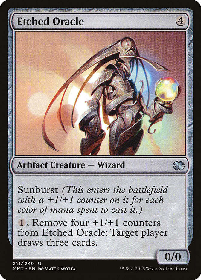 Etched Oracle [Modern Masters 2015] | Webway Games
