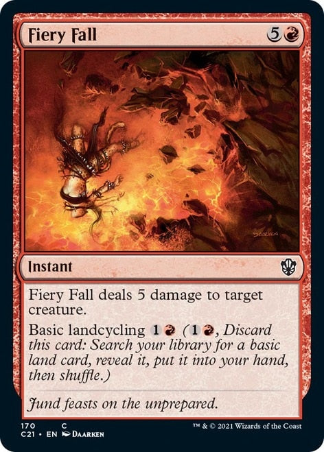 Fiery Fall [Commander 2021] | Webway Games