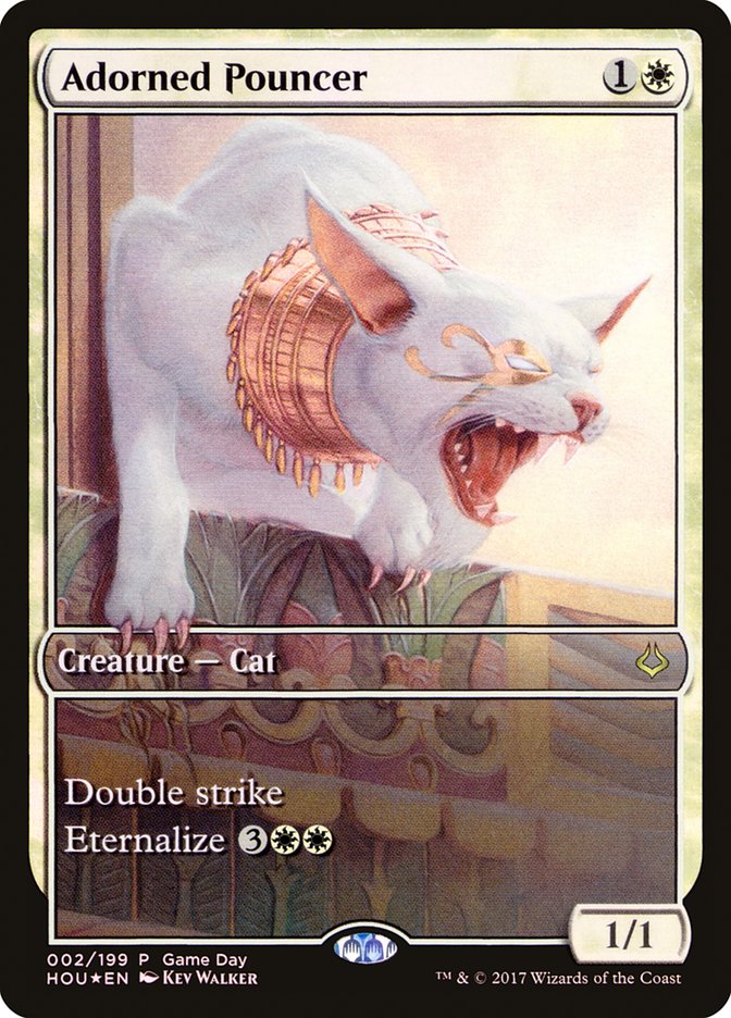 Adorned Pouncer (Game Day) [Hour of Devastation Promos] | Webway Games