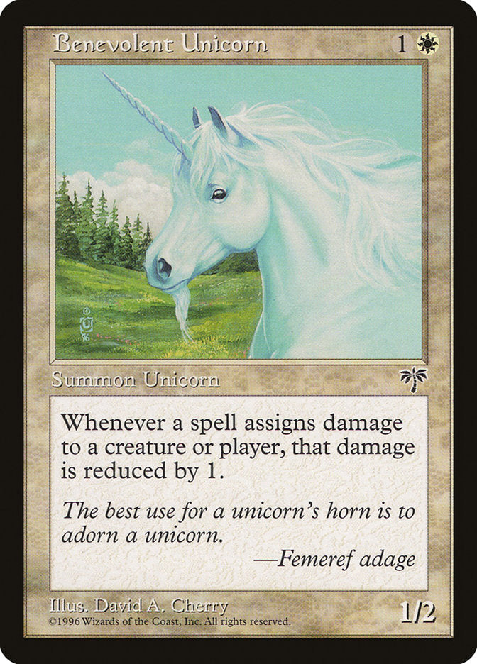 Benevolent Unicorn [Mirage] | Webway Games