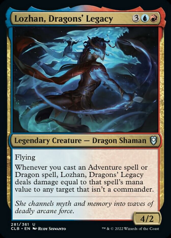 Lozhan, Dragons' Legacy [Commander Legends: Battle for Baldur's Gate] | Webway Games