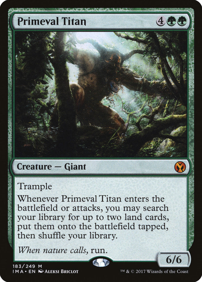 Primeval Titan [Iconic Masters] | Webway Games
