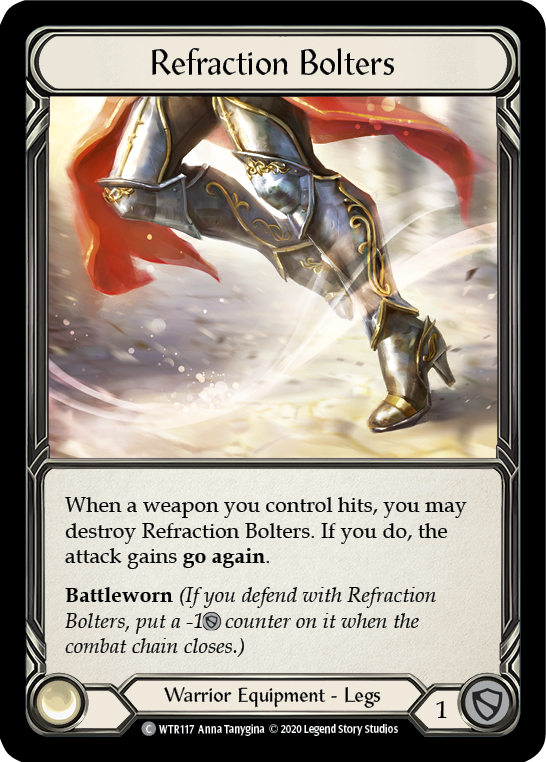 Refraction Bolters [U-WTR117] (Welcome to Rathe Unlimited)  Unlimited Rainbow Foil | Webway Games