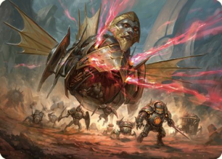 Liberator, Urza's Battlethopter Art Card [The Brothers' War Art Series] | Webway Games