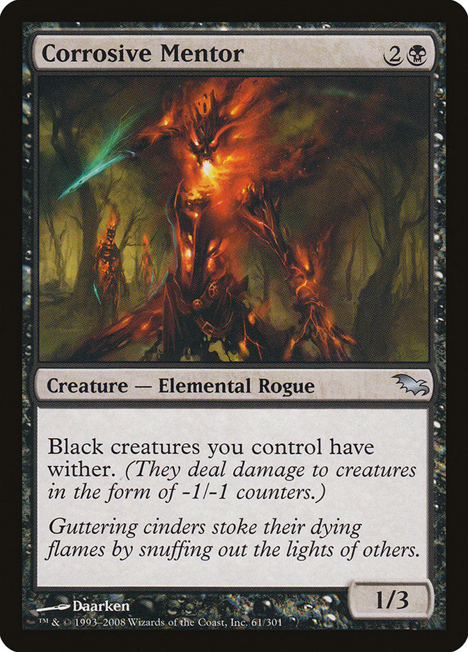 Corrosive Mentor [Shadowmoor] | Webway Games