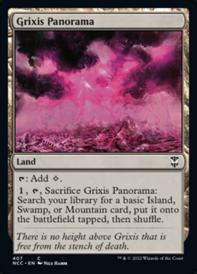 Grixis Panorama [Streets of New Capenna Commander] | Webway Games
