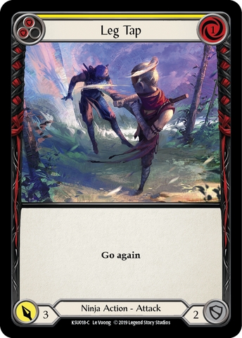 Leg Tap (Yellow) [KSU018-C] 1st Edition Normal