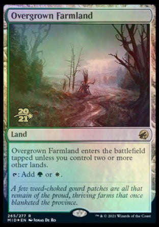 Overgrown Farmland [Innistrad: Midnight Hunt Prerelease Promos] | Webway Games