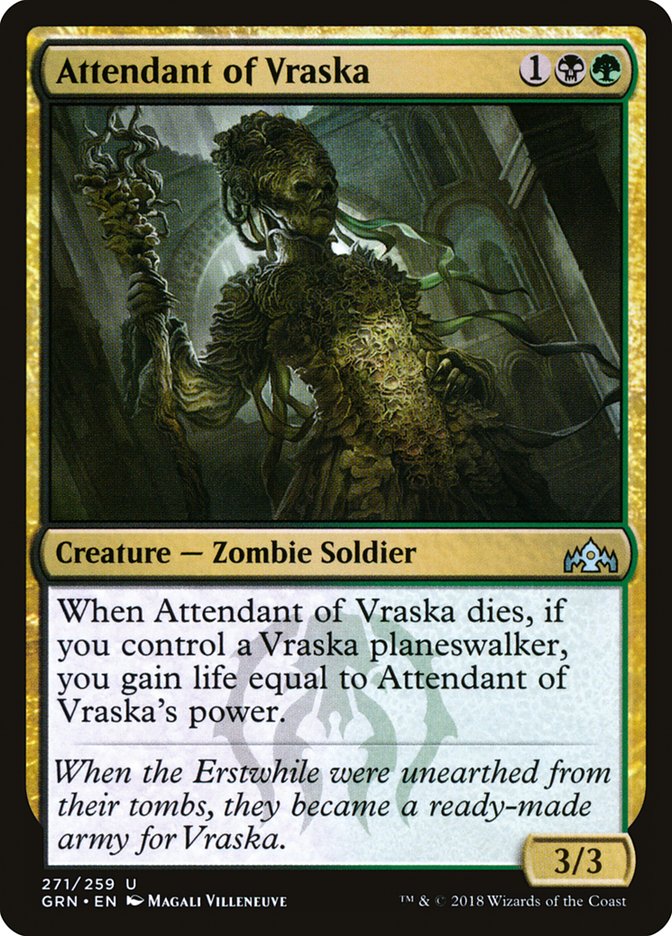 Attendant of Vraska [Guilds of Ravnica] | Webway Games