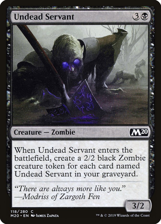 Undead Servant [Core Set 2020] | Webway Games