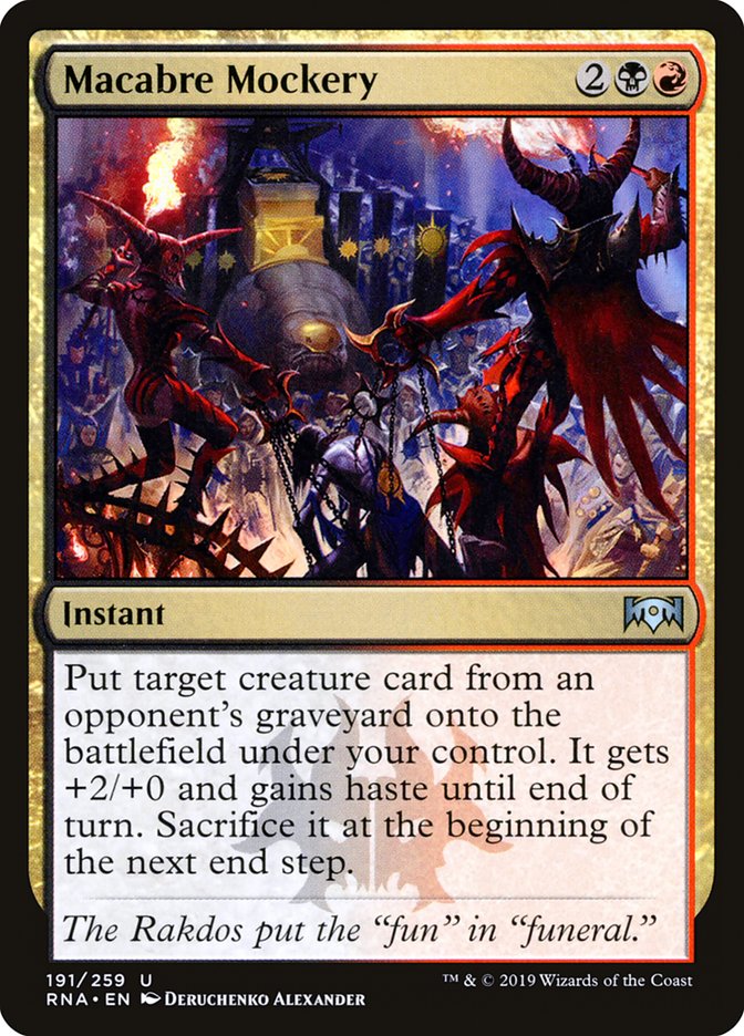 Macabre Mockery [Ravnica Allegiance] | Webway Games