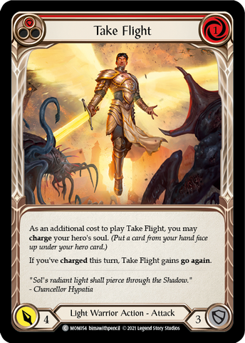 Take Flight (Red) [MON054] 1st Edition Normal