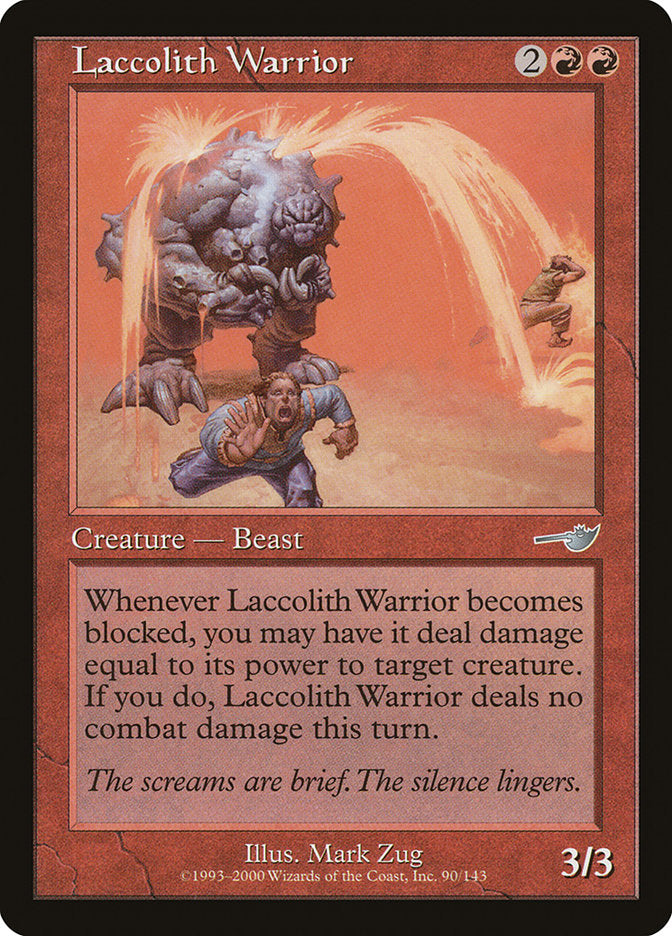 Laccolith Warrior [Nemesis] | Webway Games
