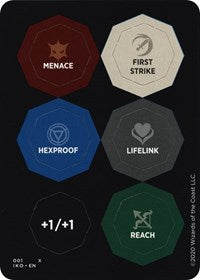 Punch Card Token (001 // 002) [Ikoria: Lair of Behemoths Tokens] | Webway Games
