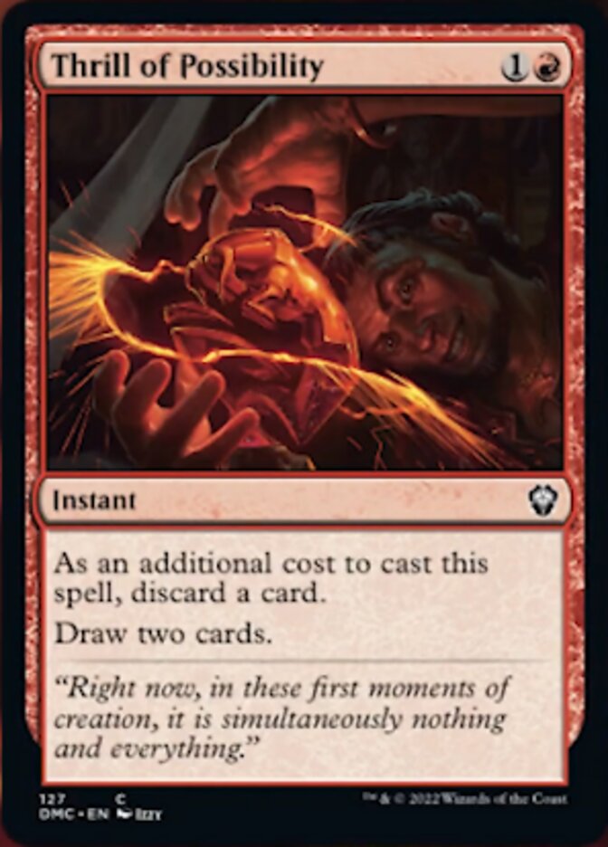 Thrill of Possibility [Dominaria United Commander] | Webway Games
