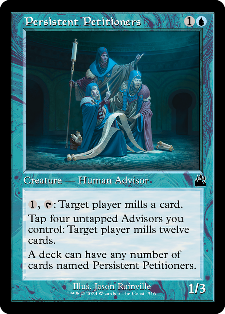 Persistent Petitioners (Retro Frame) [Ravnica Remastered] | Webway Games
